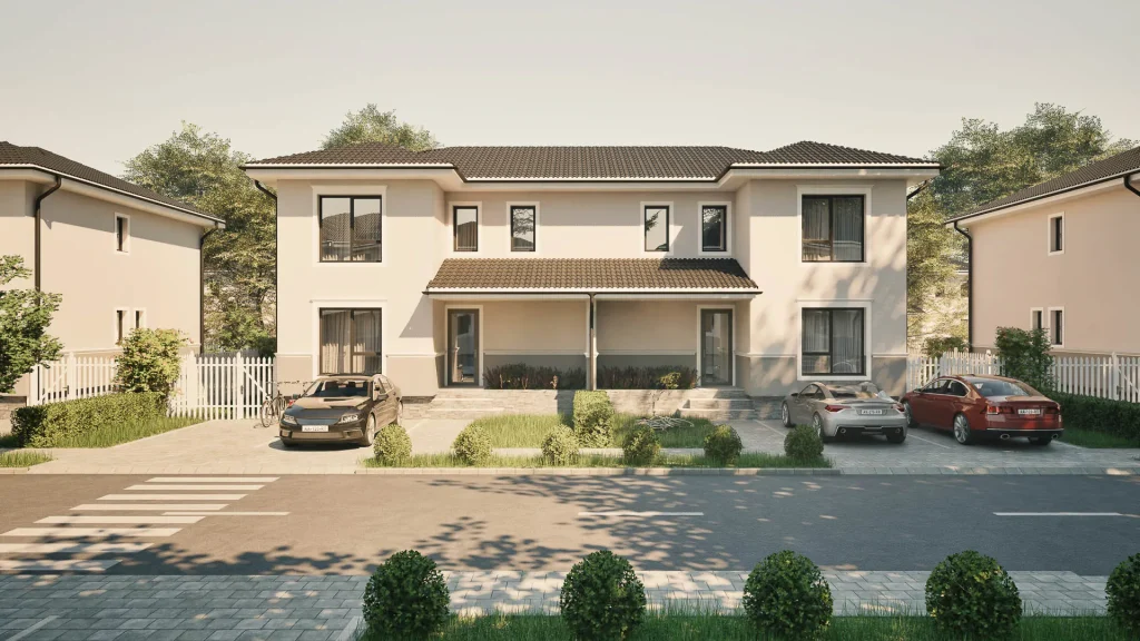 Duplex in Sibiu tip 1 front