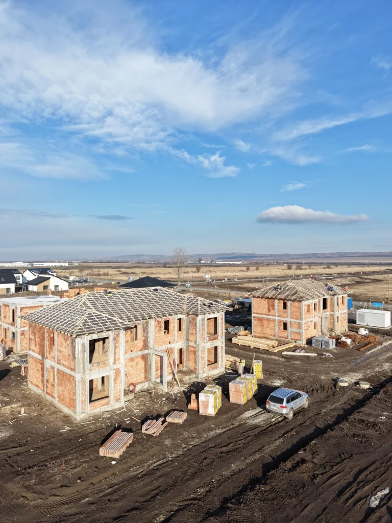 Duplexuri prezentare Stadiu lucrari luna ianuarie Valletta Lane 2.0